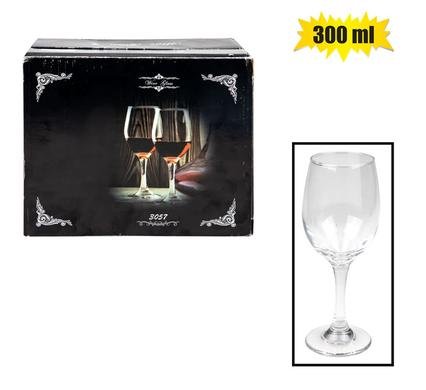 Wine glass stemware red 330ml