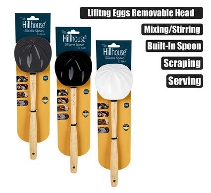 Kitchen-tool silicone spoon to have