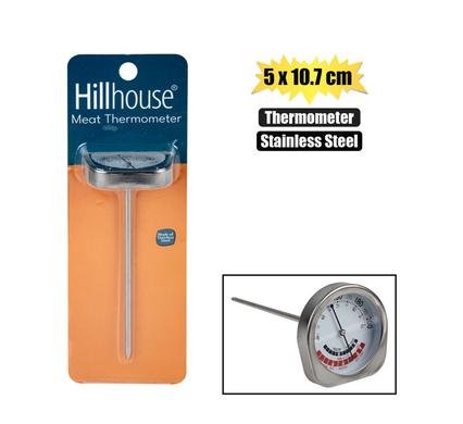 Thermometer meat s/s 5x10.7cm hillhouse