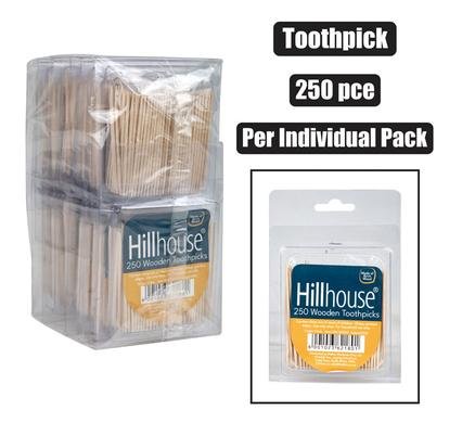 Toothpicks wdn 250pce clamshl hillhouse