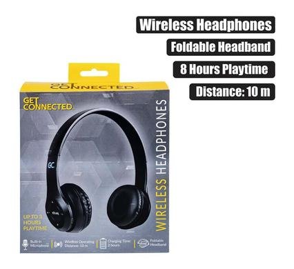 Wireless headphones with mic small pads