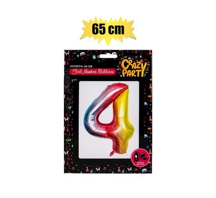 Balloons helium foil rainbow 4 86cm f-03