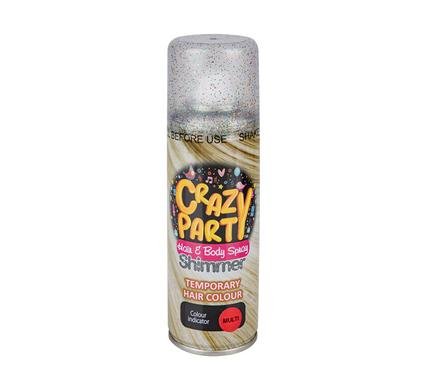 Party-spray glitter multi