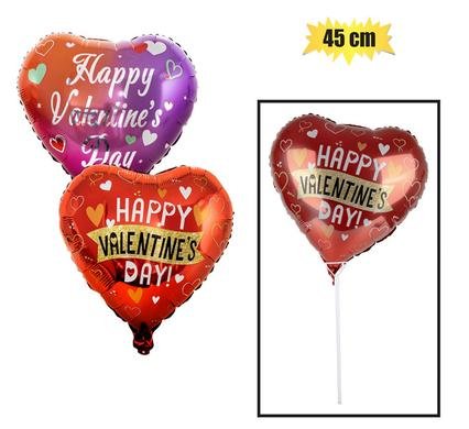 Balloon a/fill love you v-day 45cm