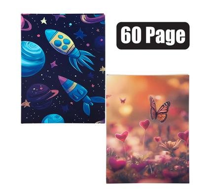 Novelty notebook hardcover 60 pages
