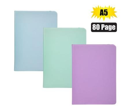 Novelty notebook pastel A5 80pg