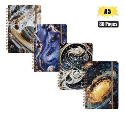 Novelty notebook space 80pg A5