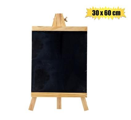 Blackboard chalk easel 30x60cm