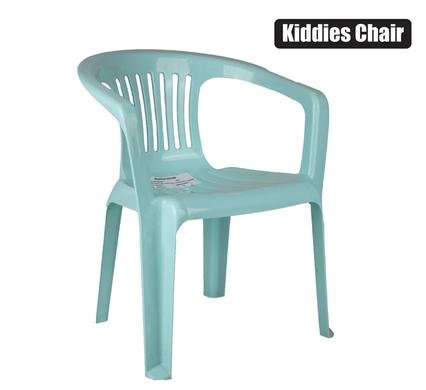 Chair kiddies w/armrest - green