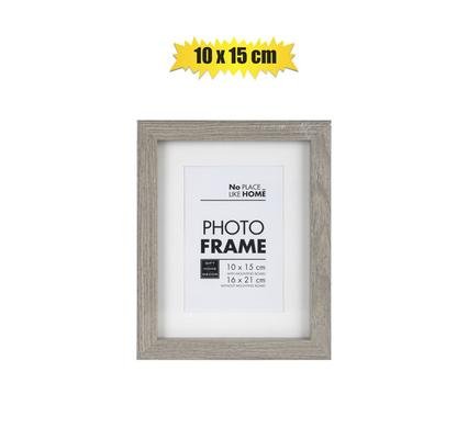 Picture-frame mdf 10x15cm rustic grey