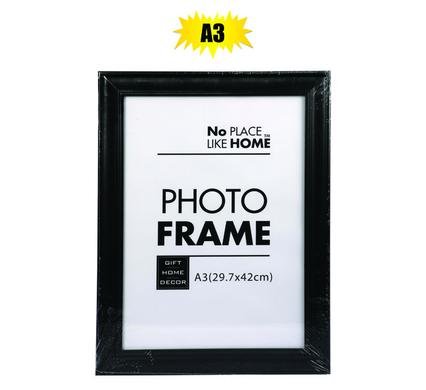 031-000902-D Picture-frame certificate mdf A3 blk