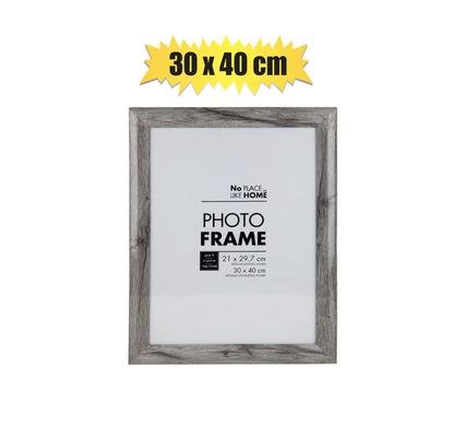031-086219-C Picture-frame cert mdf woodgrain 40x30cm