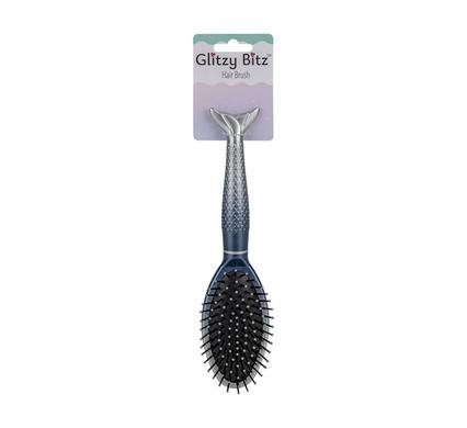 033-000141 Hair brush mermaid tail design