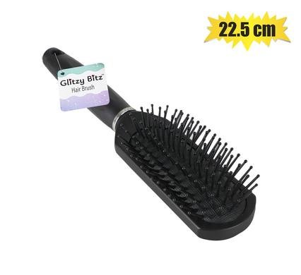 033-000651 Hair brush black paddle 22.5cm