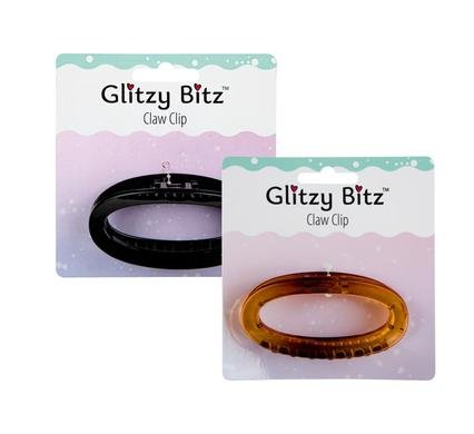 033-001395 Hair claw clip round