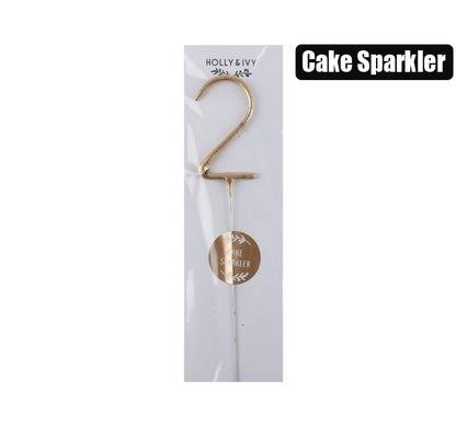 Candle birthday sparkles number-2