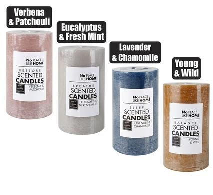 Candle pillar round 6.8x12 revive asstd