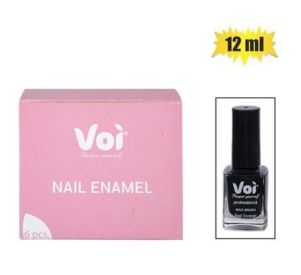 Voi nailpolish black 12ml