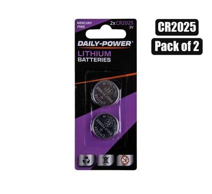 Batteries lithium cr-2025(3v) / l12-2pce