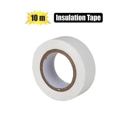 Ins-tape pl white 19mmx10m zenith