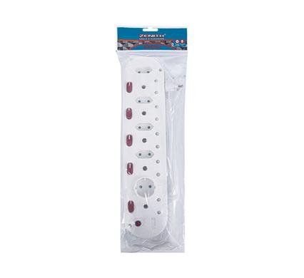 Multiplug 5x16a+5x2-p illum-switch znth