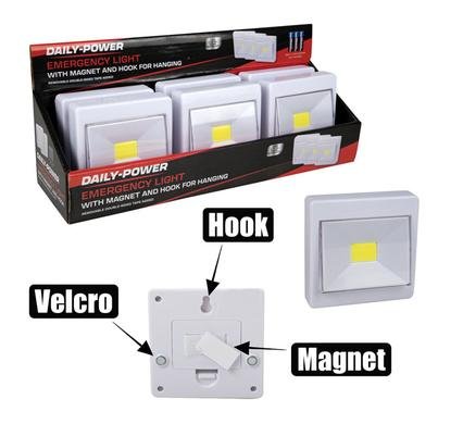 048-071506 Light emergency cob touch (3xaaa)
