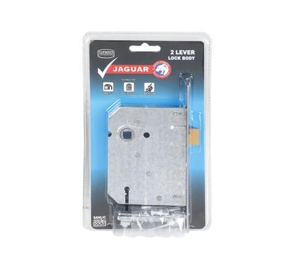 Mortice lock body 2l 2key jaguar