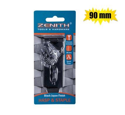055-029090-H Hasp+staple bj safety+screw 90mm zenith