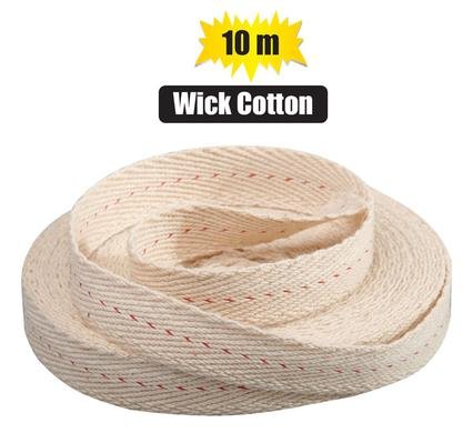 Wick cotton 7/8-inch 10m-roll