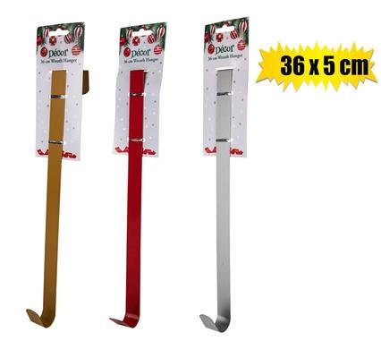 Xmas room decor wreath hanger 36x5cm