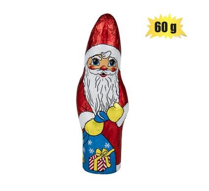 Xmas confec choc kl foil mlk santa 60g t
