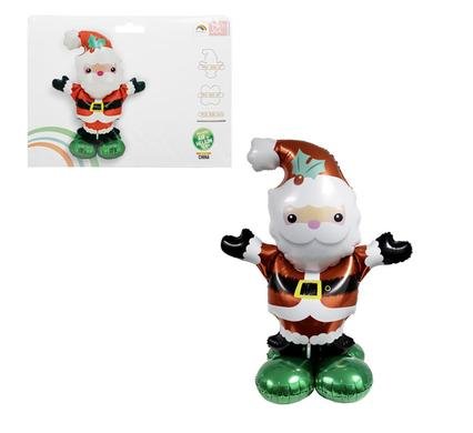 Xmas balloon giant santa air filled 1.1m