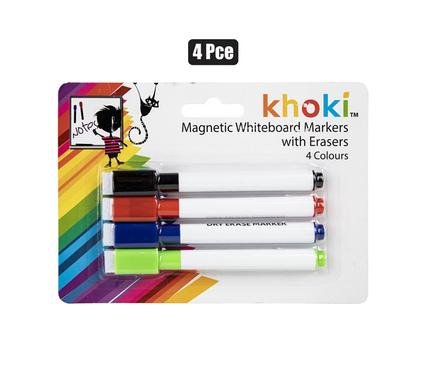 Marker whiteboard 4pce with eraser