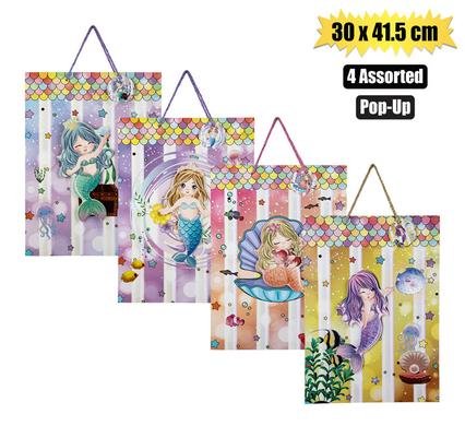 Gift-bag kids lrg 30x41.5cm pop up
