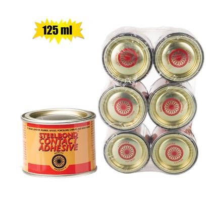 Shoe-cement neoprene 125ml-tin