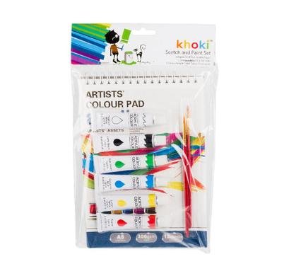 Art+craft sketch pad+paint set