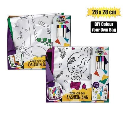 Art+craft diy flap over bag 28x28cm