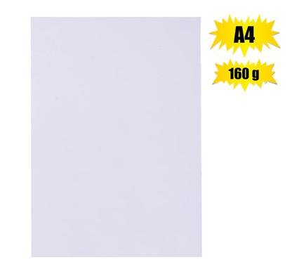 Art+craft board A4 160g sheet white past