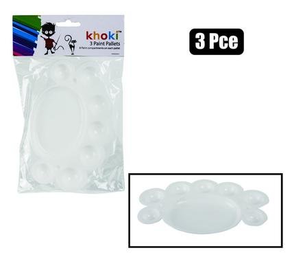 Art+craft paint palette 3pc