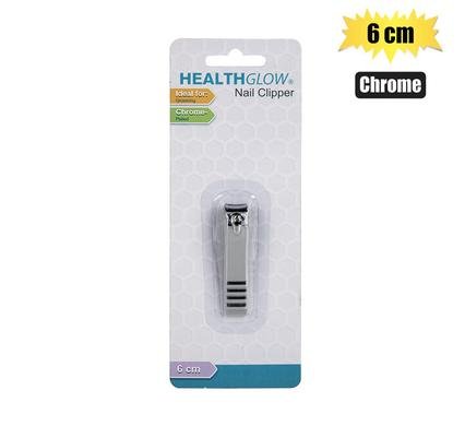 Nail clipper chrome 6cm h/glow