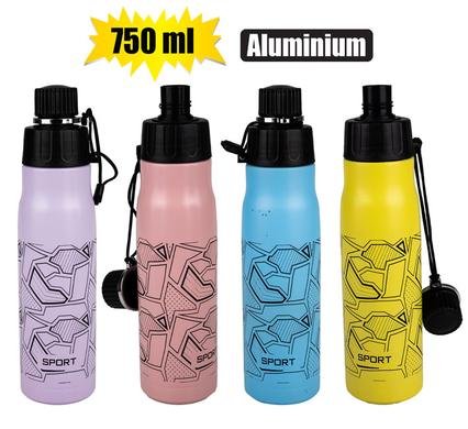 Water bottle 750ml aluminium