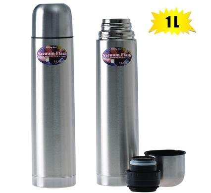 Vacuum-flask s/s 1.00l