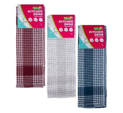 Swab cotton rainbow 30x30cm