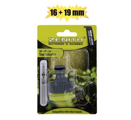 Adaptor tap 16mm+19mm zenith green