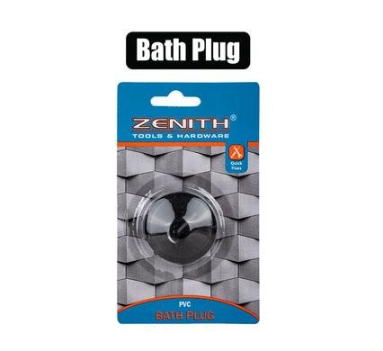 Bath-plug black zenith