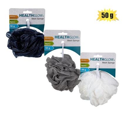 Bath sponge mesh w/rope 50g