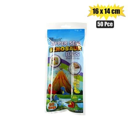Disposable bag ziper-kids 50pc 16x14cm