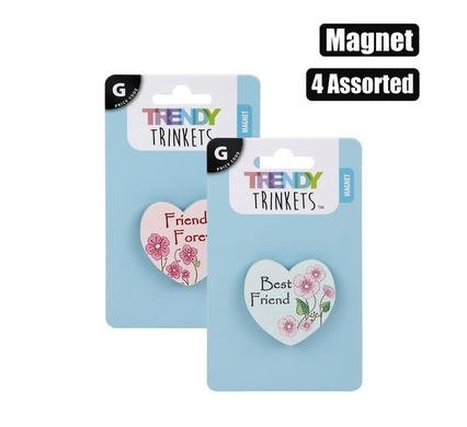 204-000690 Magnet poly friendship 4 asstd