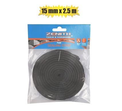 Tape foam sealing-strip 15mmx2.5m zenith