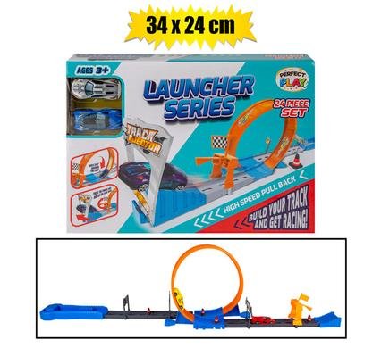 Vehicle launch & go loop track 34x24cm